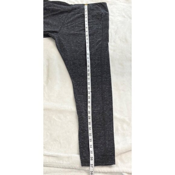 Womens Heather Dark Grey Sporty Loungewear Stretch Leggings XL Athletic Works - Picture 9 of 10